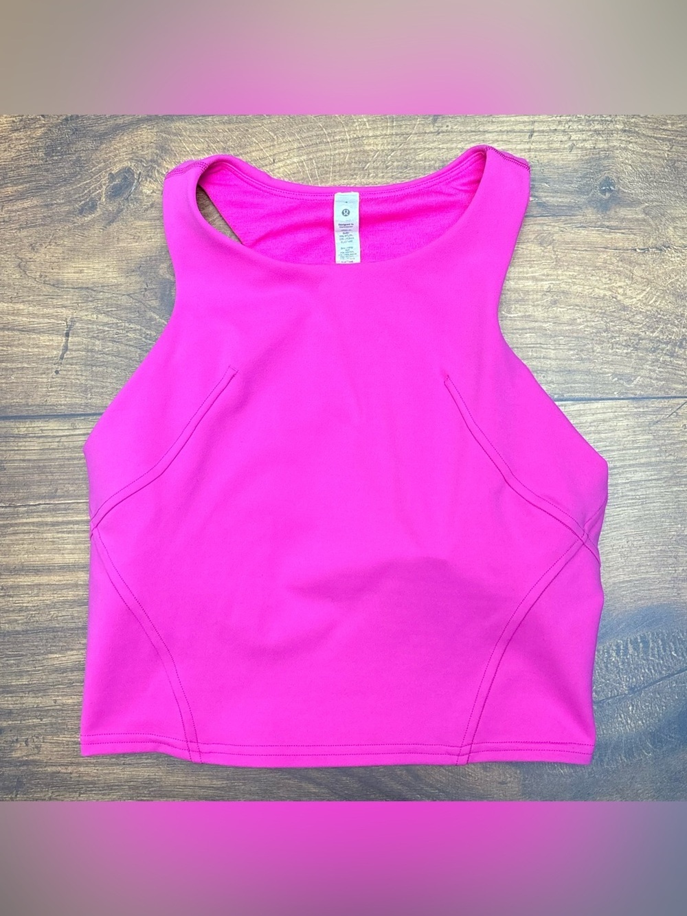 Lululemon Invigorate Training Tank Top In Sonic Pink Size 4